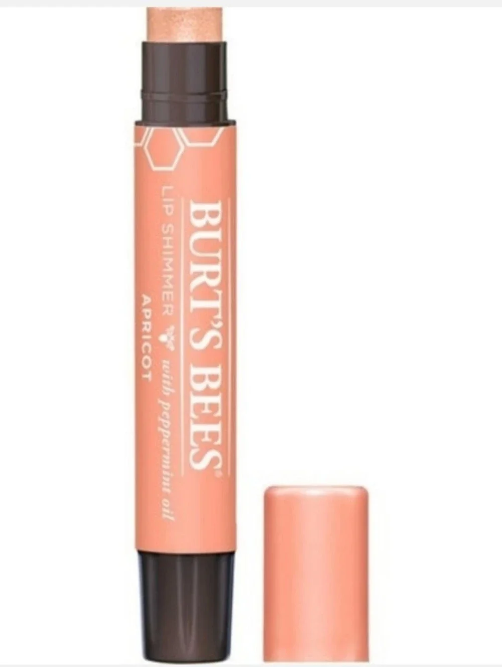 8 x Burt's Bees Lip Shimmer Apricot